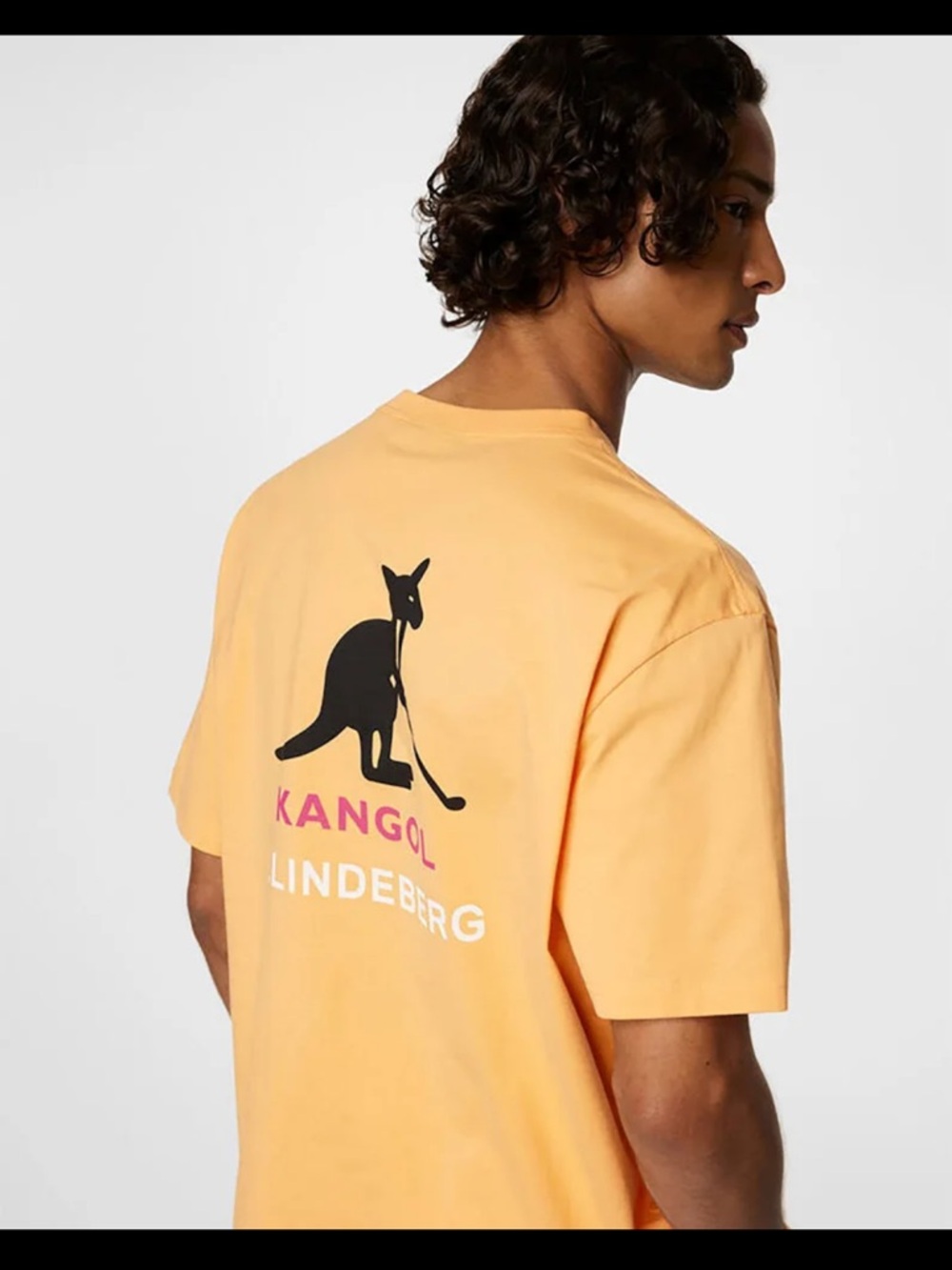 Kangol x J. Lindeberg Mock Orange David T-Shirt